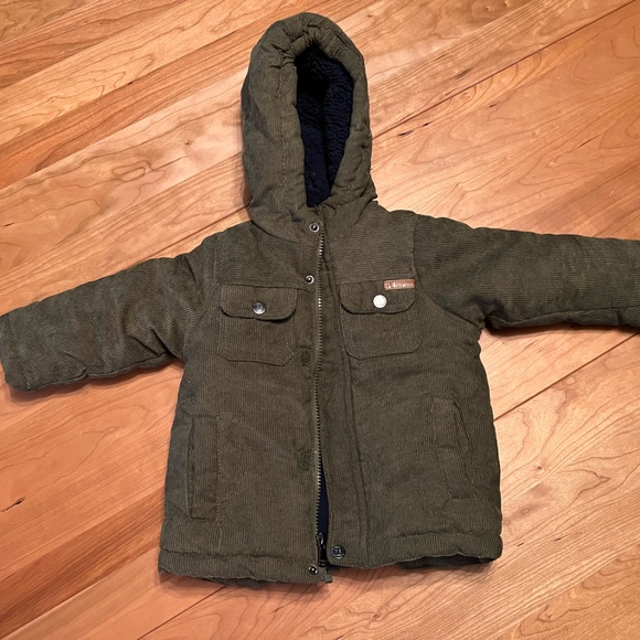 Perry Ellis Boys Olive Jacket - Picture 1 of 4